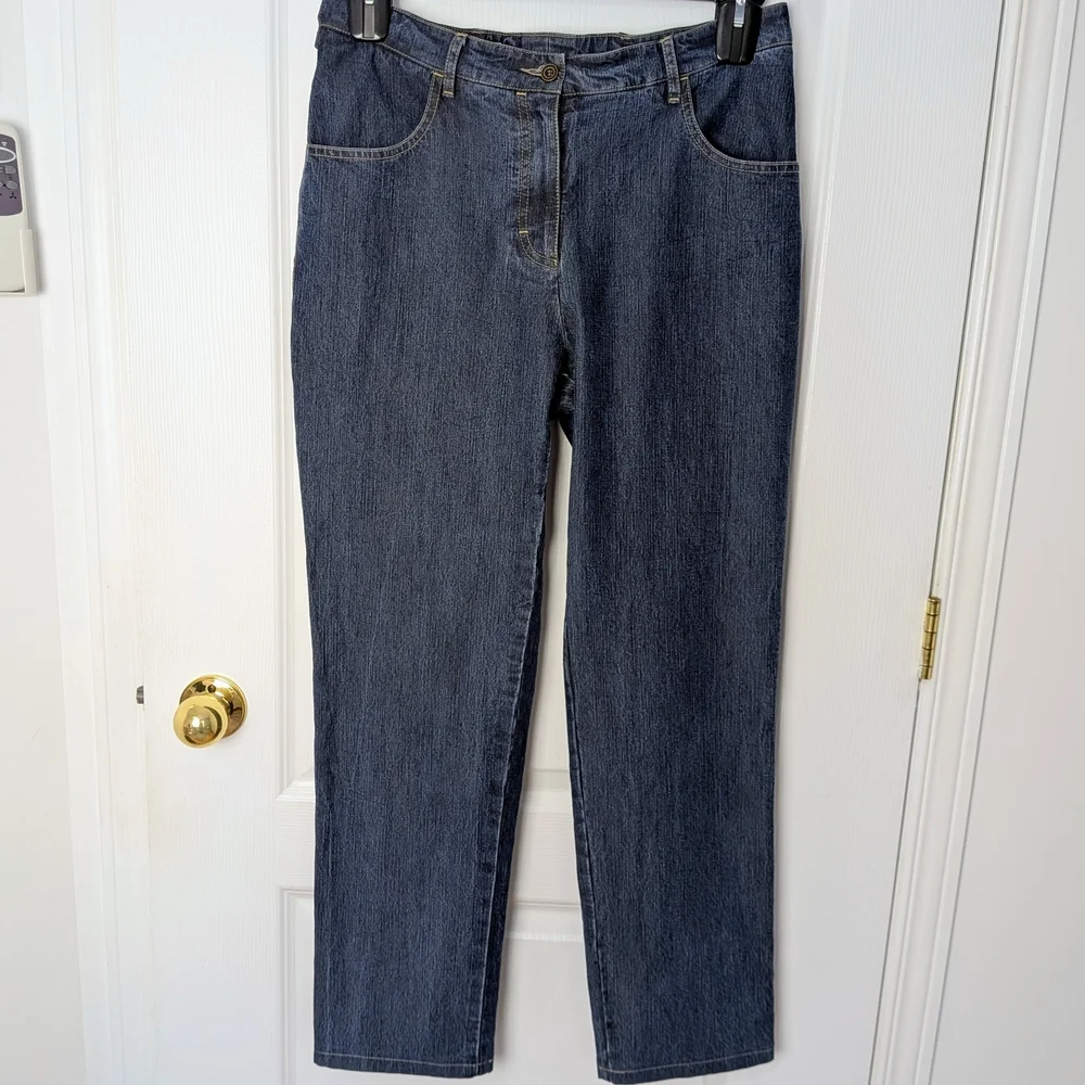 Tilley Women’s Denim Pants – Size 6 – Made in Canada – Tencel Blend #184 - Picture 2 of 11